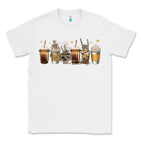 White skeleton coffee cups Classic Tee - Jasminsmagicworld