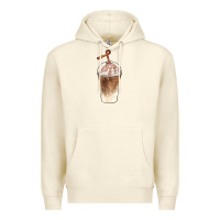 Sandshell iced coffee with cream Premium Hoodie - BarkalooDesign