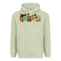 Matcha senior 2023 sunflower Heavyweight Hoodie - NancyCooperArtShop