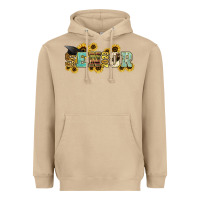 Mushroom senior 2023 sunflower Heavyweight Hoodie - NancyCooperArtShop