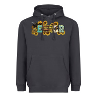 Smoke senior 2023 sunflower Heavyweight Hoodie - NancyCooperArtShop