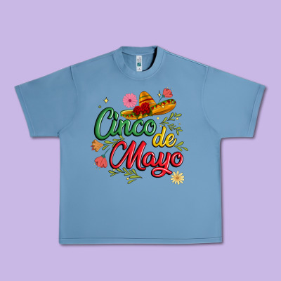 Cinco De Mayo Urban Heavy Tee Designed By Jahusdesignshop