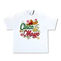 White cinco de mayo Urban Heavy Tee - JahusDesignShop