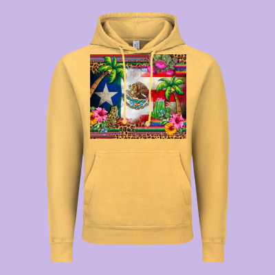 Mexico And Puerto Rico Vintage Hoodie Designed By Cts Tumbler Store
