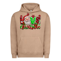 Pigment Burro love christmas santa Urban Hoodie - texasbilliewilder