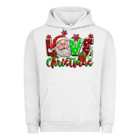 Pigment Lunar Rock love christmas santa Urban Hoodie - texasbilliewilder