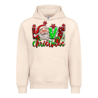 Sandshell love christmas santa Urban Hoodie - texasbilliewilder