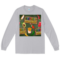 Moon Dust hispanic heritage seamless pattern Long Sleeve Tee - BundleAndBundleShop