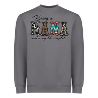 Storm being nana makes my life complate Heavyweight Sweatshirt - CowhideDigitalArt