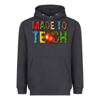 Smoke made to teach Heavyweight Hoodie - NancyCooperArtShop