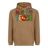 Toasted Coconut made to teach Heavyweight Hoodie - NancyCooperArtShop