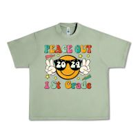 Oil Green peace out 2024 1st grade Urban Heavy Tee - JahusDesignShop