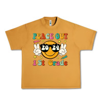 Peanut Butter peace out 2024 1st grade Urban Heavy Tee - JahusDesignShop