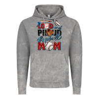 Cloud Rock loud and proud baseball mom Vintage Hoodie - Zillion Design Studio
