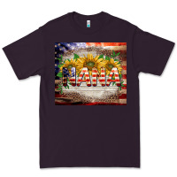 Plum patriotic nana Premium Tee - BarkalooDesign