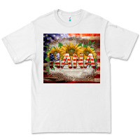 White patriotic nana Premium Tee - BarkalooDesign
