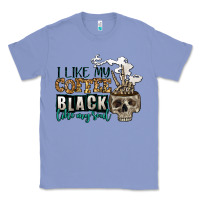 Colony Blue i like my coffee black like my soul Classic Tee - Jasminsmagicworld