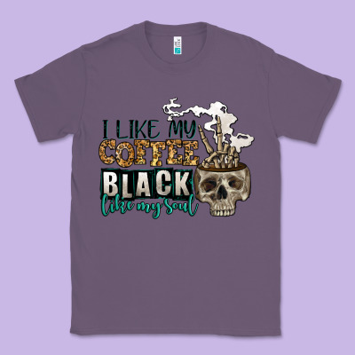 I Like My Coffee Black Like My Soul Classic Tee Designed By Jasminsmagicworld