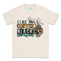 Natural i like my coffee black like my soul Classic Tee - Jasminsmagicworld