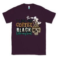 Plum i like my coffee black like my soul Classic Tee - Jasminsmagicworld