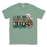 Sage i like my coffee black like my soul Classic Tee - Jasminsmagicworld