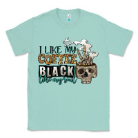 Seafoam i like my coffee black like my soul Classic Tee - Jasminsmagicworld