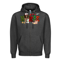 Christmas Nurse Zipper Hoodie | Teevron