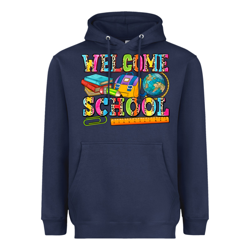 Welcome School Heavyweight Hoodie by NancyCooperArtShop | Teevron