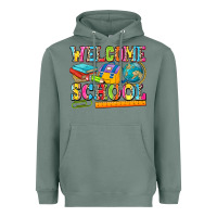 Sage welcome school Heavyweight Hoodie - NancyCooperArtShop
