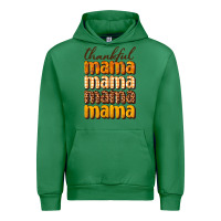 Emerald Thankful mama Urban Hoodie - NancyCooperArtShop