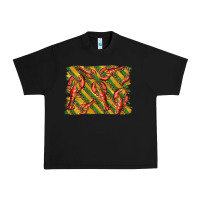 Black mardi gras crawfish background Urban Heavy Tee - BarkalooDesign