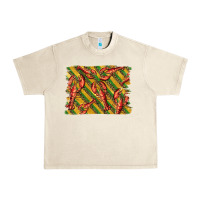 Sandshell mardi gras crawfish background Urban Heavy Tee - BarkalooDesign