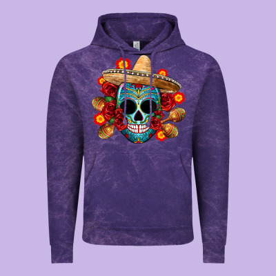 Mexico Skull Vintage Hoodie Designed By Cts Tumbler Store