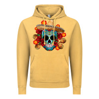 Vintage Mustard mexico skull Vintage Hoodie - CTS Tumbler Store