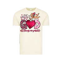 Vintage Arctic with god all things are possible Vintage Tee - OliviaCreatesArt