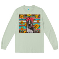Matcha western pitbull Long Sleeve Tee - Artiststas