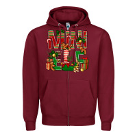 Christmas Mini Elf Zipper Hoodie | Teevron