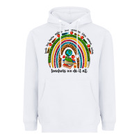 White teachers we do it all rainbow Heavyweight Hoodie - NancyCooperArtShop
