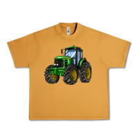 Peanut Butter farm tractor Urban Heavy Tee - AdoDesignShop