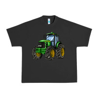 Pigment Black farm tractor Urban Heavy Tee - AdoDesignShop