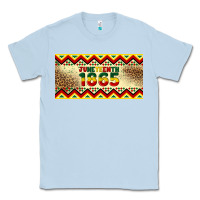 Dusty Blue juneteenth 1865 leopard licence plate template Classic Tee - Artiststas