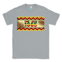 Heather Grey juneteenth 1865 leopard licence plate template Classic Tee - Artiststas