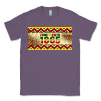 Lavender juneteenth 1865 leopard licence plate template Classic Tee - Artiststas