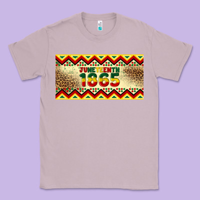 Juneteenth 1865 Leopard Licence Plate Template Classic Tee Designed By Artiststas