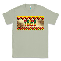Matcha juneteenth 1865 leopard licence plate template Classic Tee - Artiststas