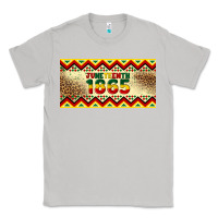Moon Dust juneteenth 1865 leopard licence plate template Classic Tee - Artiststas