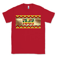 Red juneteenth 1865 leopard licence plate template Classic Tee - Artiststas