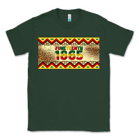 Sports Green juneteenth 1865 leopard licence plate template Classic Tee - Artiststas