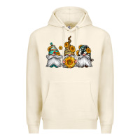 Tofu western sunflowers gnomes Premium Hoodie - Jasminsmagicworld