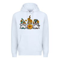 White western sunflowers gnomes Premium Hoodie - Jasminsmagicworld